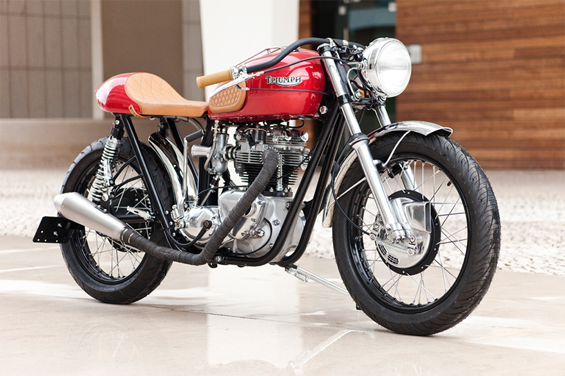 triumph TR6R briosa designboom