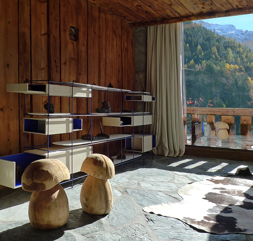 A+A cooren design studio french chalet cabinet of curiosities designboom