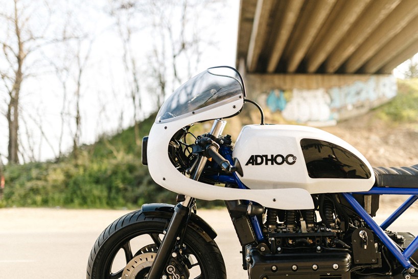 ad hoc café BMW custom city racer designboom