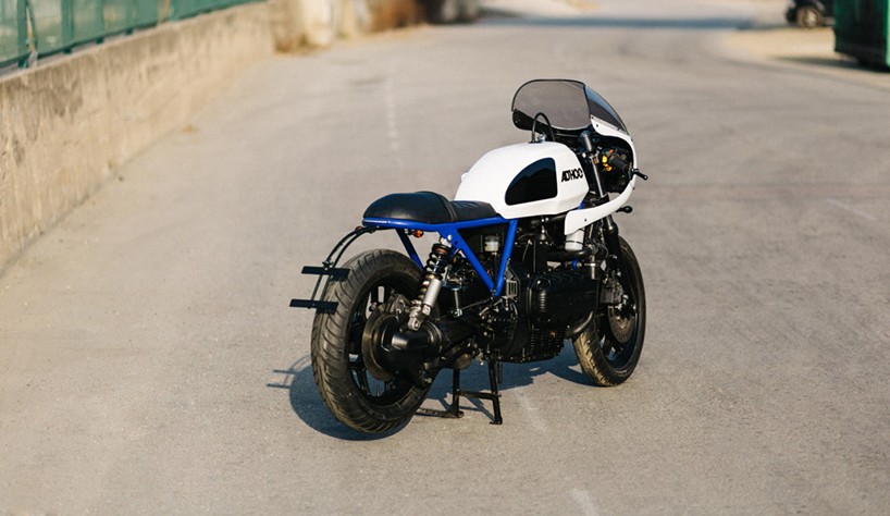 ad hoc café BMW custom city racer-designboom