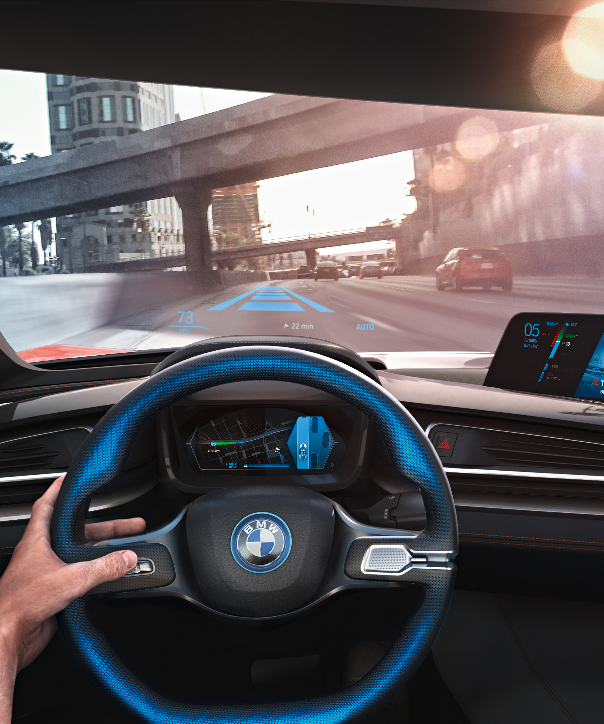 BMW teams up with intel and mobileye to make self-driving vehicles a reality