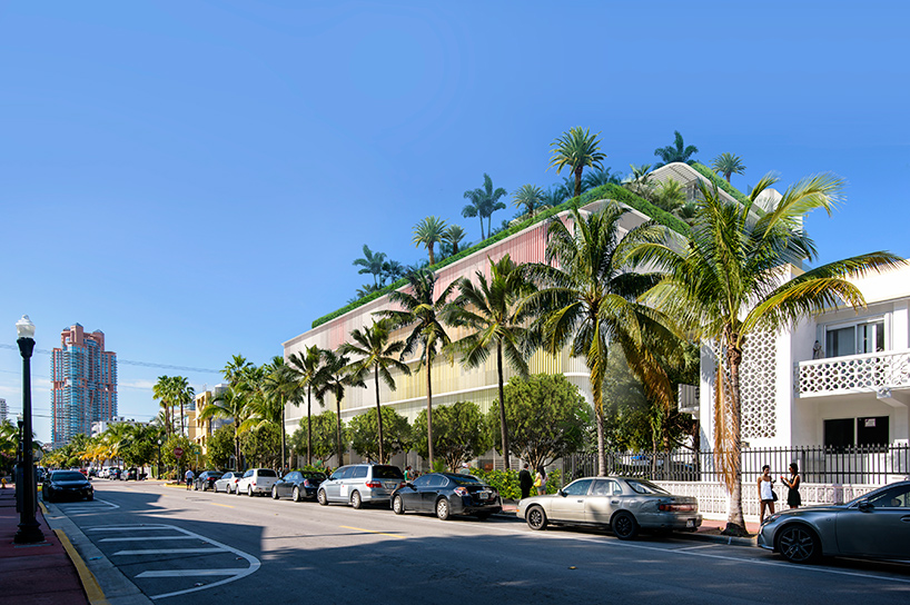 brandon haw plans miami beach parking garage topped with private residences