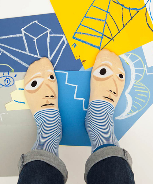 artist sock set lets you wear world famous painters on your feet