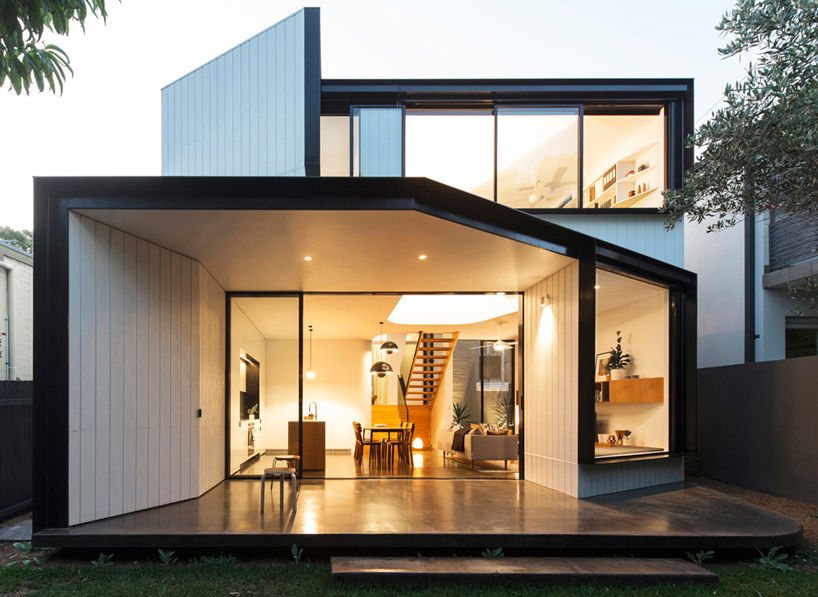 unfurled house designed by christopher polly architect for sydney family