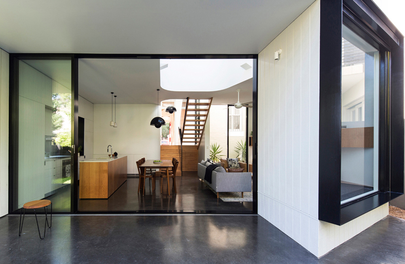 unfurled house christopher polly architect sydney australia