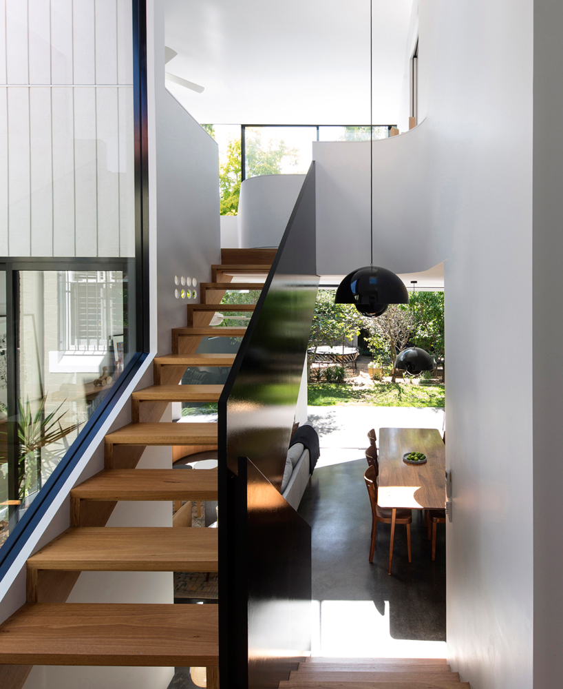 unfurled house christopher polly architect sydney australia