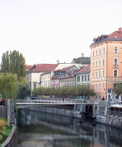 minimal carbon-fiber bridge designed by damjan bradač arhitekt in slovenia