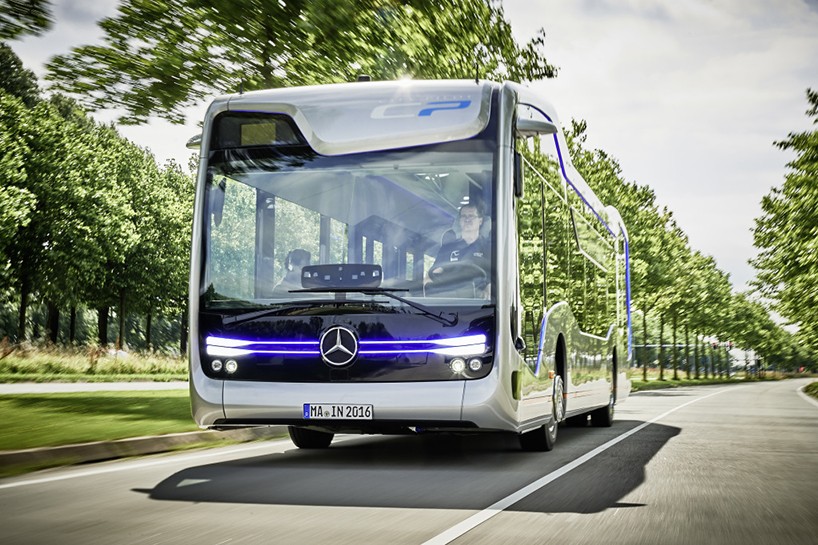 future bus mercedes benz designboom