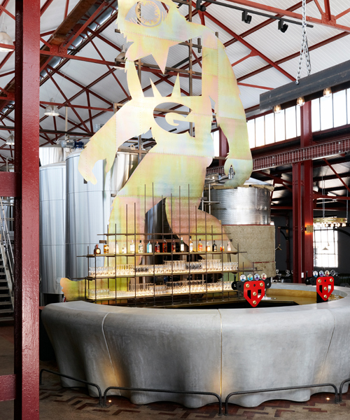 haldane martin transforms disused warehouse for mad giant beer brewery in johannesburg