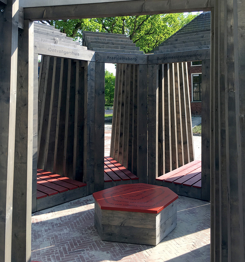 folly de swoaistee installation huting de hoop netherlands