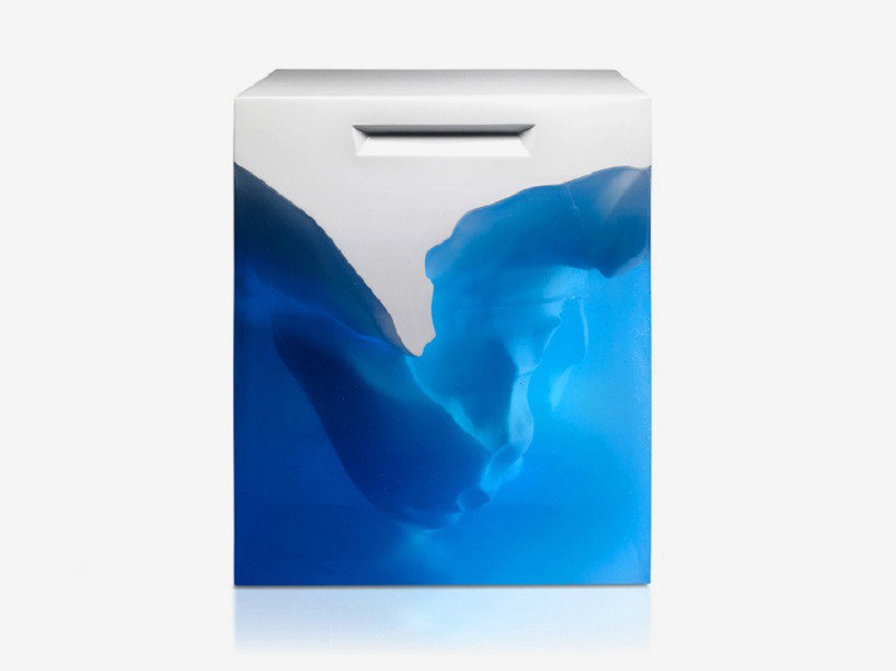 iceberg harow stool side table designboom