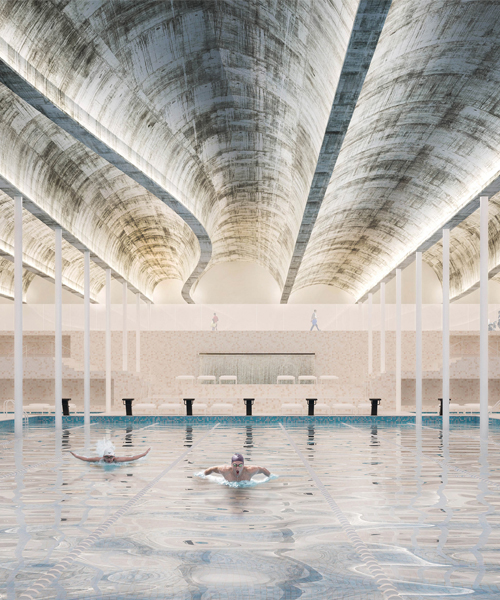 space NEN proposes pool complex for bunker regeneration in busan