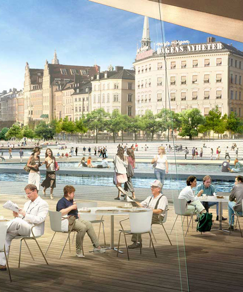 construction starts on stockholm's slussen masterplan by foster + partners & C.F. møller