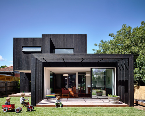 OLA architecture studio extends garth house for family of five in melbourne