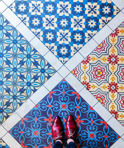 london floors: sebastian erras and pixartprinting unveil the city's hidden treasures