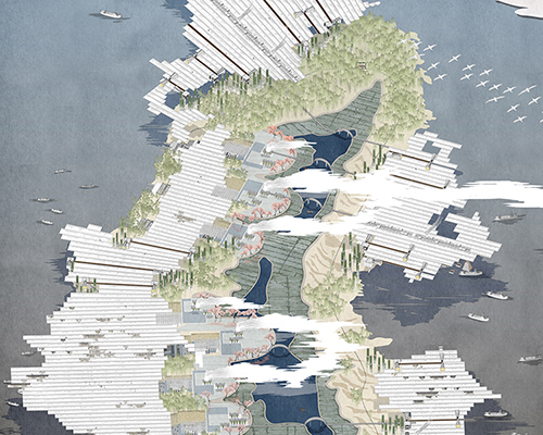 sam ki explores geopolitics with fictional yen town concept