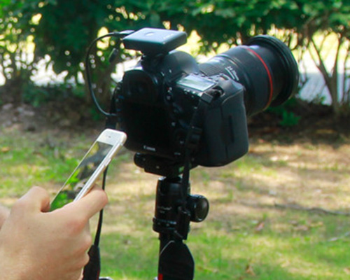 meet CASE remote air the smallest and smartest DSLR controller