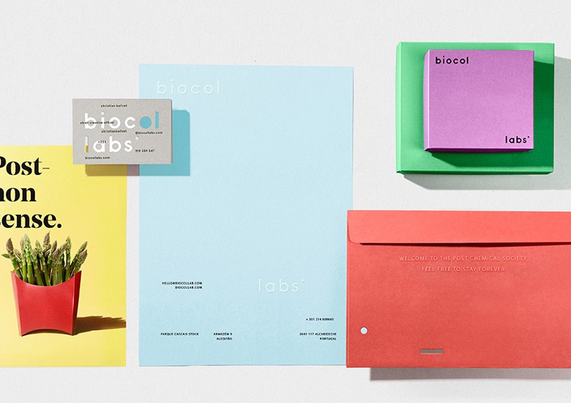 ah ha biocol graphic design designboom