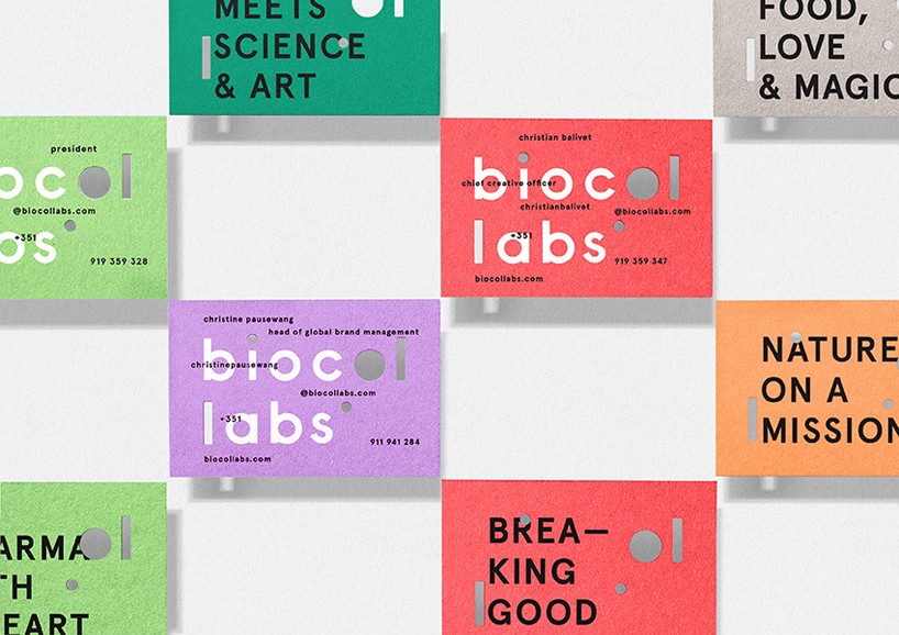 ah ha biocol graphic design designboom