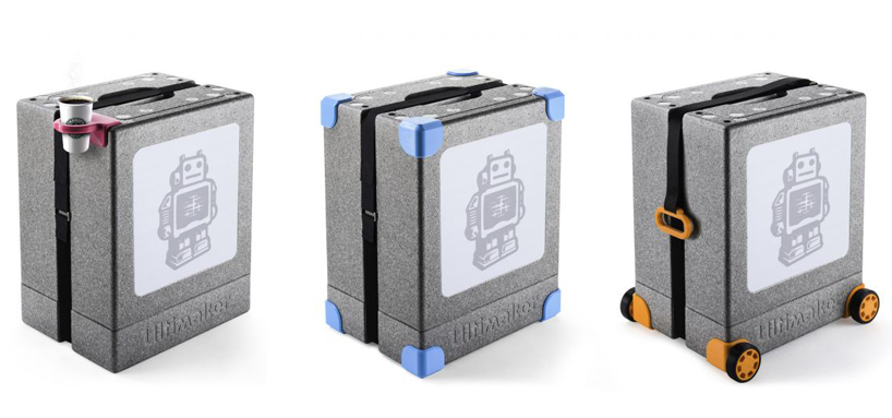 ultimaker 2 go backpack designboom