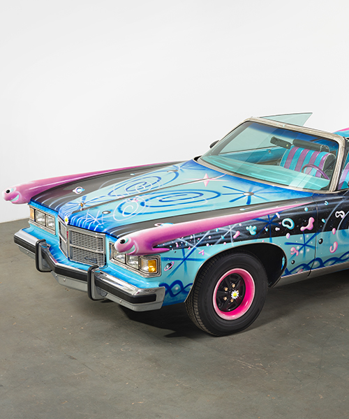 artists engage the automobile at LA's venus gallery