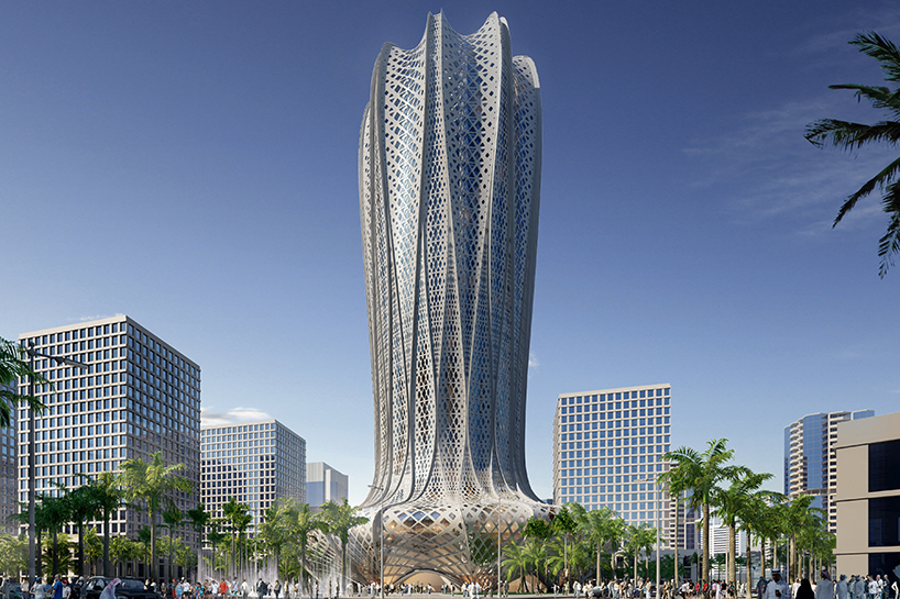 Zaha Hadid Architects Lusail City Plans For Hotel Building