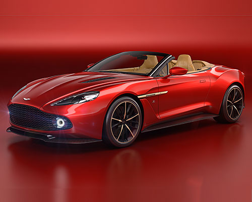 aston martin vanquish zagato volante is 592hp of wicked luxury