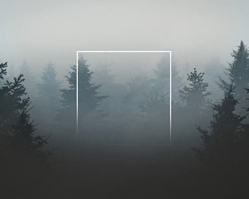 tbm studio places square in dramatic landscapes to create mesmerizing visuals