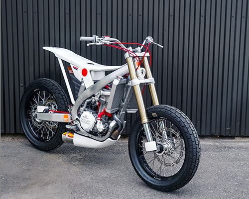 style tracker honda CRF by marcus moto design celebrates scandinavian minimalism