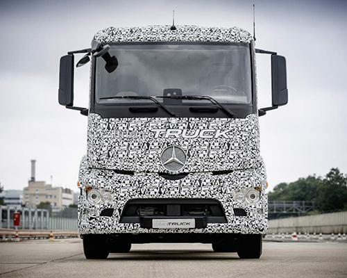 mercedes benz urban eTruck is the world's first completely electric truck