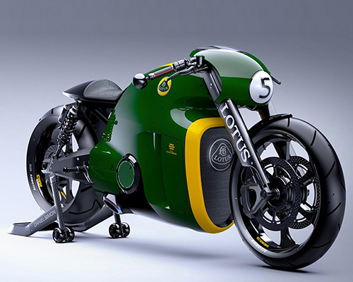 lotus C-01 motorcycle: a pristine example at monterey car week