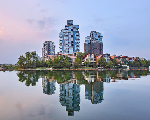 crystal laputa residential development designed by 5+design in china