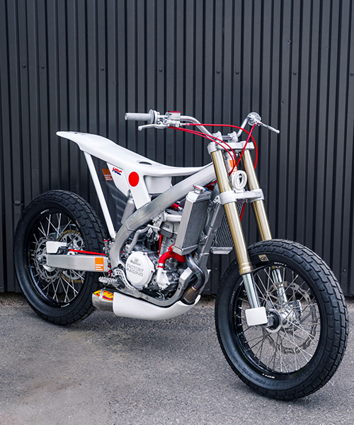 style tracker honda CRF by marcus moto design celebrates scandinavian minimalism