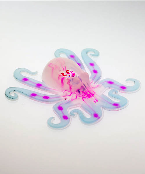 harvard 3D prints the first autonomous octopus robot