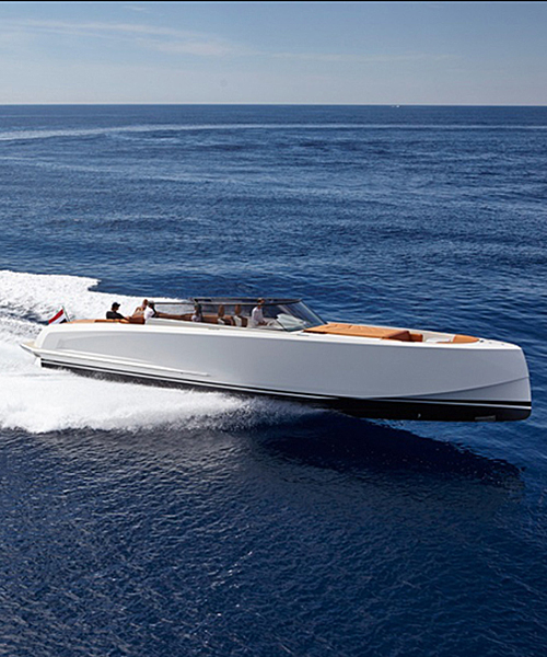 vanquish VQ48 sports boat is a floating social hub