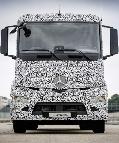 mercedes benz urban eTruck is the world's first completely electric truck