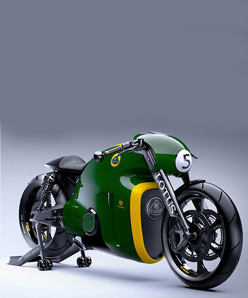 lotus C-01 motorcycle: a pristine example at monterey car week