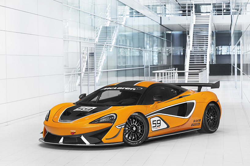 mclaren 570S GT4 designboom