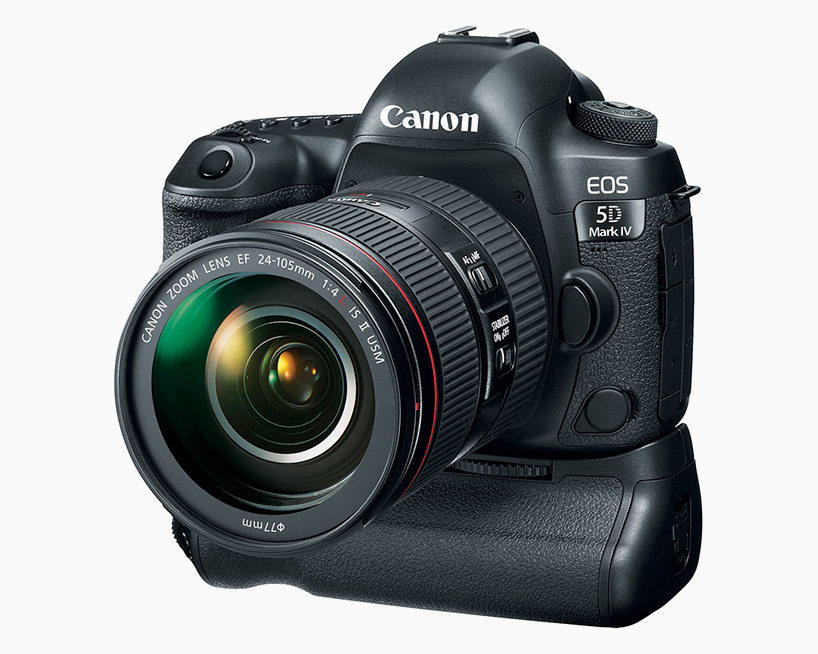 canon's EOS 5D mark IV has built-in wi-fi and shoots 4K video