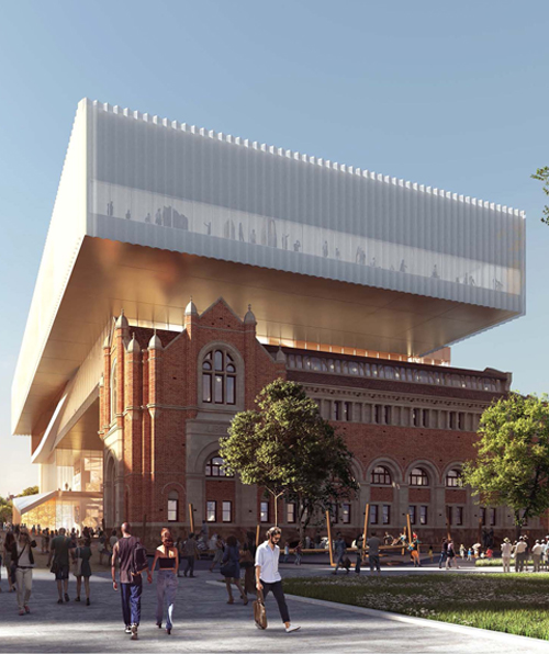OMA + HASSELL team up for new museum in perth, australia