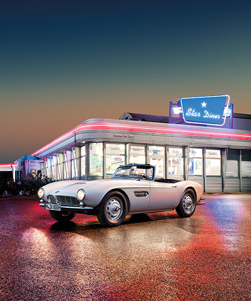 elvis' BMW 507 restored to its majestic former glory