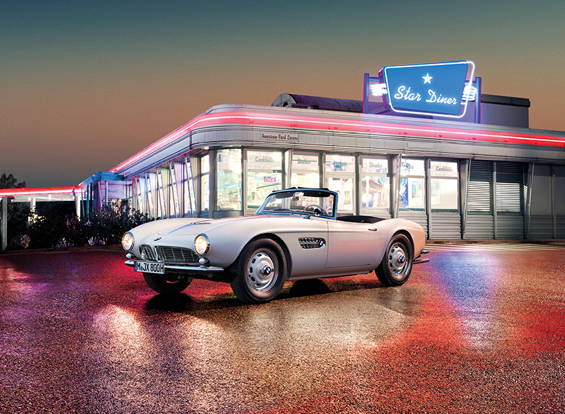 BMW 507 elvis designboom