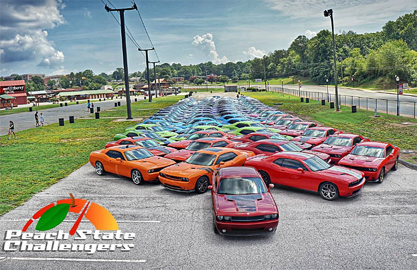 peach state dodge challenger lineup