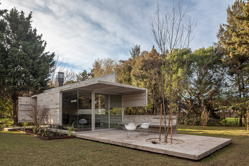 besonias almeida pavilion casa torcuato buenos aires argentina concrete designboom