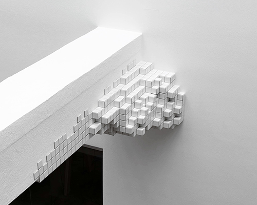 BORGMAN | LENK adds architectural pixelation to a school campus in denmark