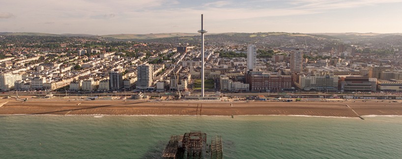 i360 british airways observation tower designboom