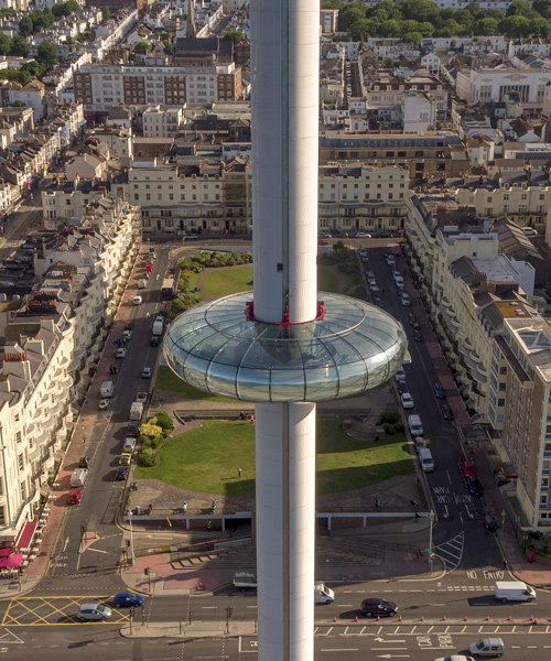 british airways i360 slender observation tower set to open in brighton