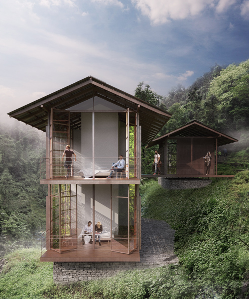 carlo ratti's pankhasari retreat forms a digitally connected environment in the himalayas