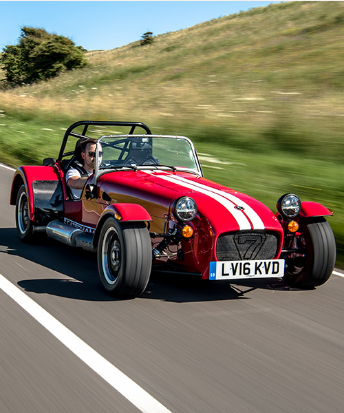 caterham seven 310: the 'unplanned baby' of super-lightweight sports cars