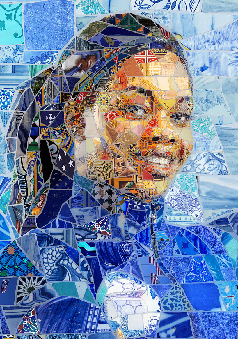 Aquatic Mosaic Tile Art Photograph by Tikvah's Hope - Fine Art America